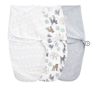 aden + anais Essentials Easy Swaddle Wrap - 3pk NEW